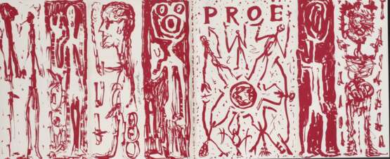 A.R. Penck, "Proe" - photo 1