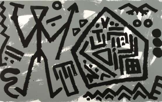 A. R. Penck, "Space of the eagle" - photo 1