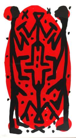 A. R. Penck, "Standart hoch" - photo 1