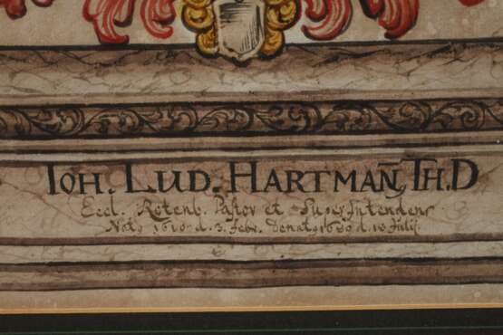 Bildnis Johann Ludwig Hartmann - photo 3