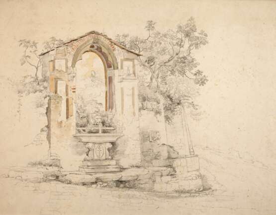 Eduard Agricola, Brunnen in Italien - photo 1