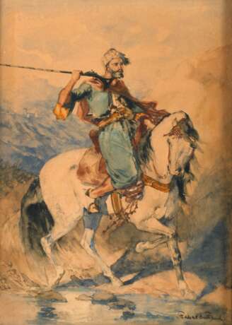 Otto von Faber du Faur, Orientale zu Pferd - photo 1