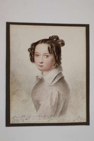 August Grahl, Portrait der Frau von Reinick - photo 2