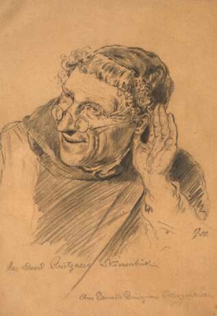 Eduard von Grützner, attr., Der schwerhörige Mönch - photo 1