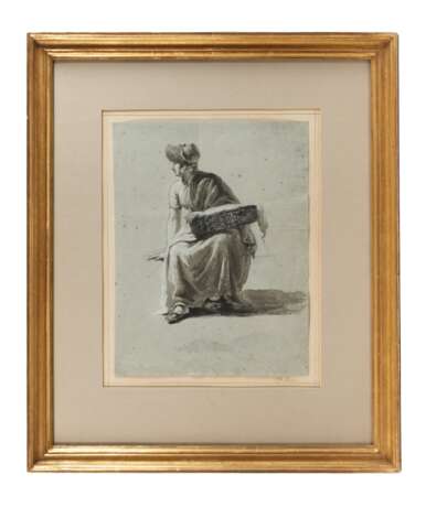 Schotel, attr., Frau mit Wäschekorb - photo 1