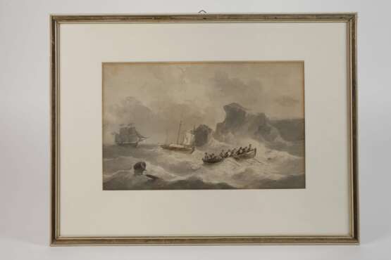Petrus Johannes Schotel, Stürmische See - photo 2