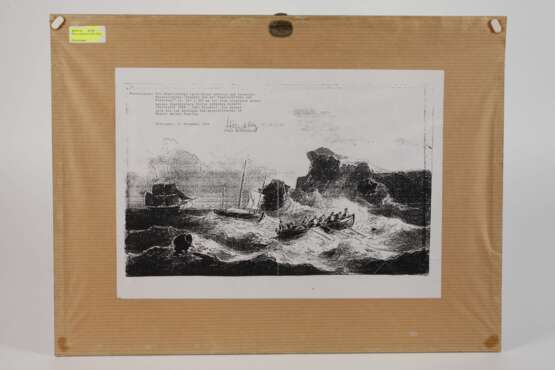 Petrus Johannes Schotel, Stürmische See - photo 4