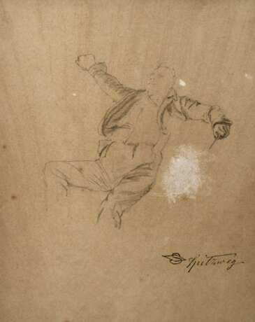 Carl Spitzweg, Figurenstudie - Foto 1