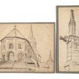 Karl Weysser, Paar Zeichnungen Hildesheim - photo 1