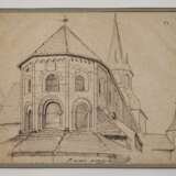 Karl Weysser, Paar Zeichnungen Hildesheim - photo 2