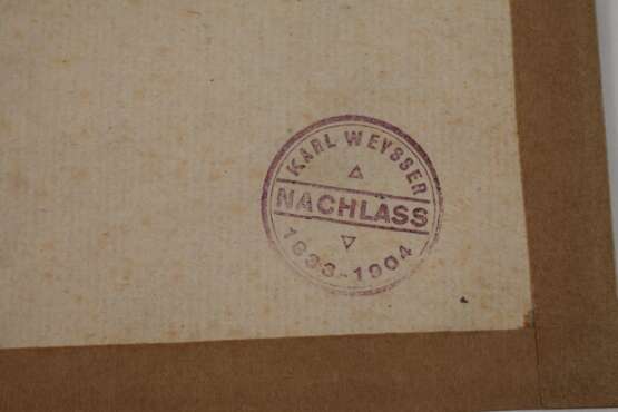 Karl Weysser, Paar Zeichnungen Hildesheim - photo 5