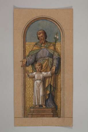 Heiliger Joseph mit dem Jesuskind - photo 2
