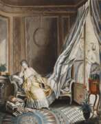 Produktkatalog. Dame im Boudoir