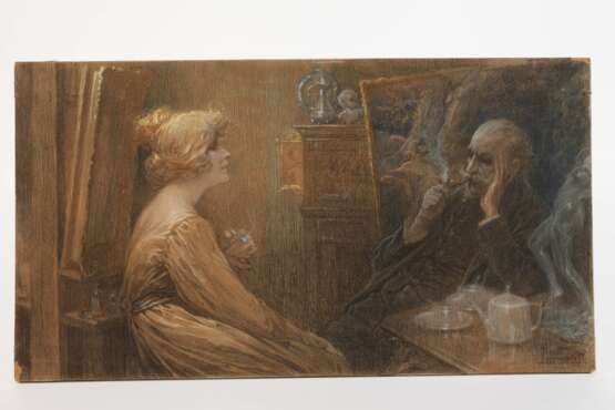 Henri Privat-Livemont, "Conversation" - photo 2