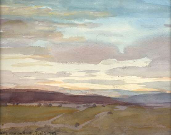 Fritz Hildebrandt, Sonnenuntergang bei Tozeur - photo 1