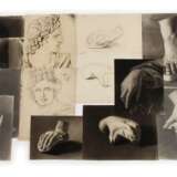 Hedwig von Lepel-Gnitz, Mappe mit Studienzeichnungen - Foto 1