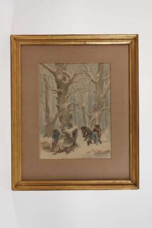 Gustav Süs, Begräbnis im Wald - photo 2