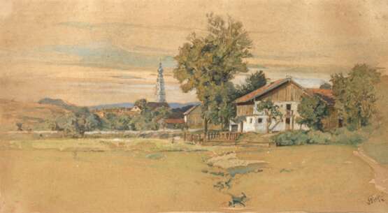 Hugo von Preen, "Auf dem Wege nach Osternberg" - photo 1