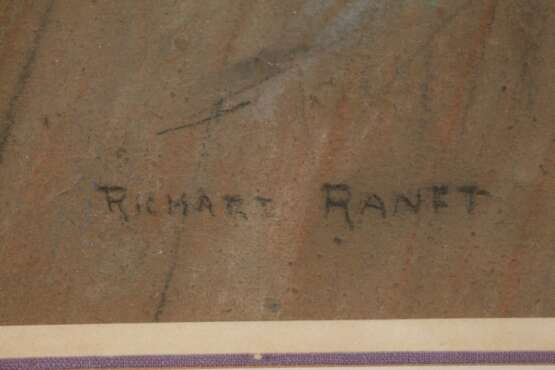 Richard Ranft, Dame auf dem Bootssteg - photo 3
