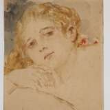 Eduard Veith, attr., Mädchenstudie "Blondchen" - photo 2
