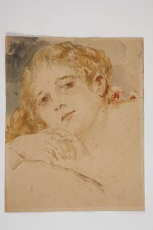 Eduard Veith, attr., Mädchenstudie "Blondchen" - photo 2
