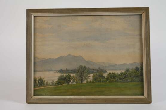 Ela Werner, attr., Blick auf die Fraueninsel - фото 2