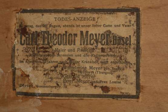 Carl Theodor Meyer-Basel, "Haspelmoor" - Foto 5