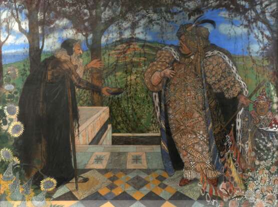 Carl Strathmann, "Der reiche Mann und der arme Lazarus" - Foto 1