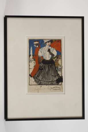 Jugendstil-Künstlerpostkarte - photo 2