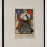 Jugendstil-Künstlerpostkarte - photo 2