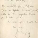 Horst Janssen, Brief mit Zeichnung - photo 1