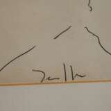 Horst Janssen, Brief mit Zeichnung - photo 3