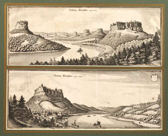 Matthäus Merian, Ansichten Festung Königstein - photo 1