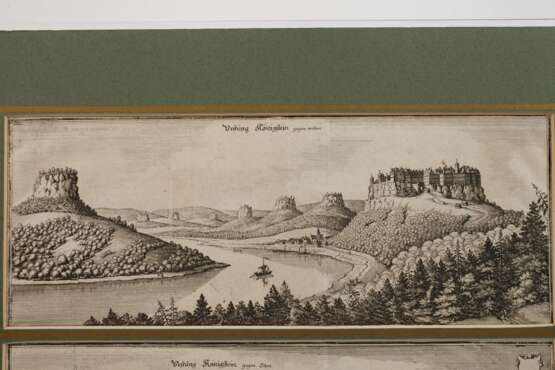 Matthäus Merian, Ansichten Festung Königstein - photo 2