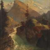 Franz Leuteritz, "Der Wasserfall bei Gastein" - фото 1
