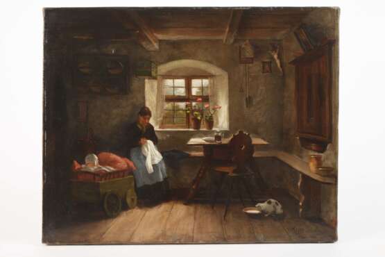 Walter Meyer-Lüben, Anrührende Stubenszene - photo 2