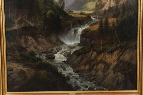 Karl Christian Sparmannn, Das Reichenbachtal mit Rosenlaui - фото 4