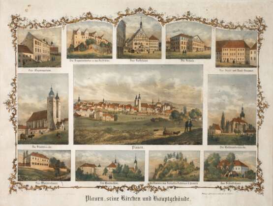 "Plauen, seine Kirchen und Hauptgebäude" - photo 1