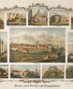 Pictorial art. &quot;Plauen, seine Kirchen und Hauptgebäude&quot;