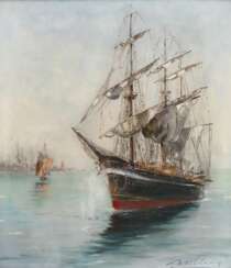Manfred Feiler, &quot;Vor der Hafeneinfahrt&quot; 
