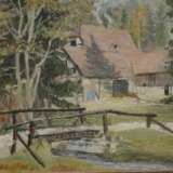 Otto Julius Fritzsche, attr., "Schwarzwaldmühle" - Foto 4