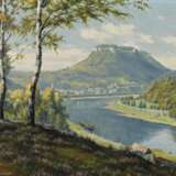 Herbert Grotegut, Blick zur Festung Königstein - photo 1