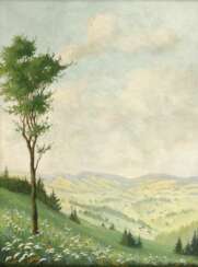 Minni Herzing, &quot;Blühende Sommerlandschaft&quot;