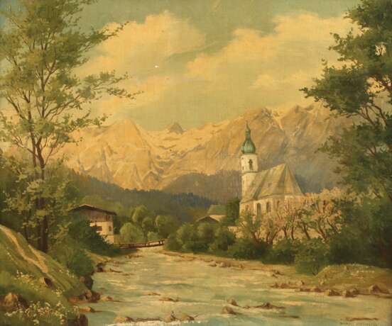 Minni Herzing, Pfarrkirche St. Sebastian in Ramsau - photo 1