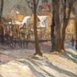 Alfred Hofmann-Stollberg, &quot;Schloss Stein im Winter II&quot; - Auction prices