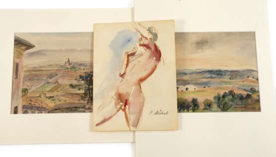 Elfriede Mäckel, Aquarellkonvolut - фото 1