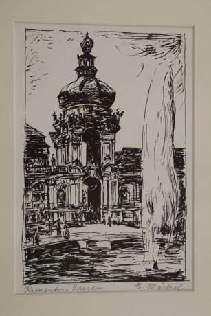Elfriede Mäckel, Architekturdarstellungen - photo 3
