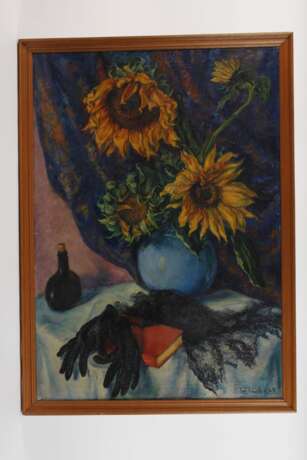 Arthur Rudolph, Stillleben mit Sonnenblumen - Foto 2
