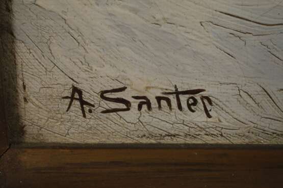 Alfons Santer, Winterlandschaft - фото 3
