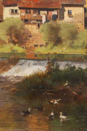 Adolf Thamm, attr., "Schwäbisches Städtchen" - photo 3